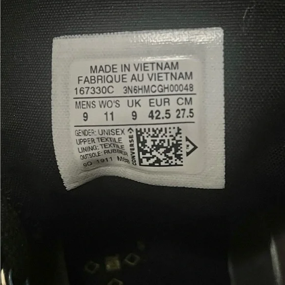 Converse Skateboarding Shoes Mens 9 Chuck Taylor All Star Hi Chinese New Year - Picture 9 of 9